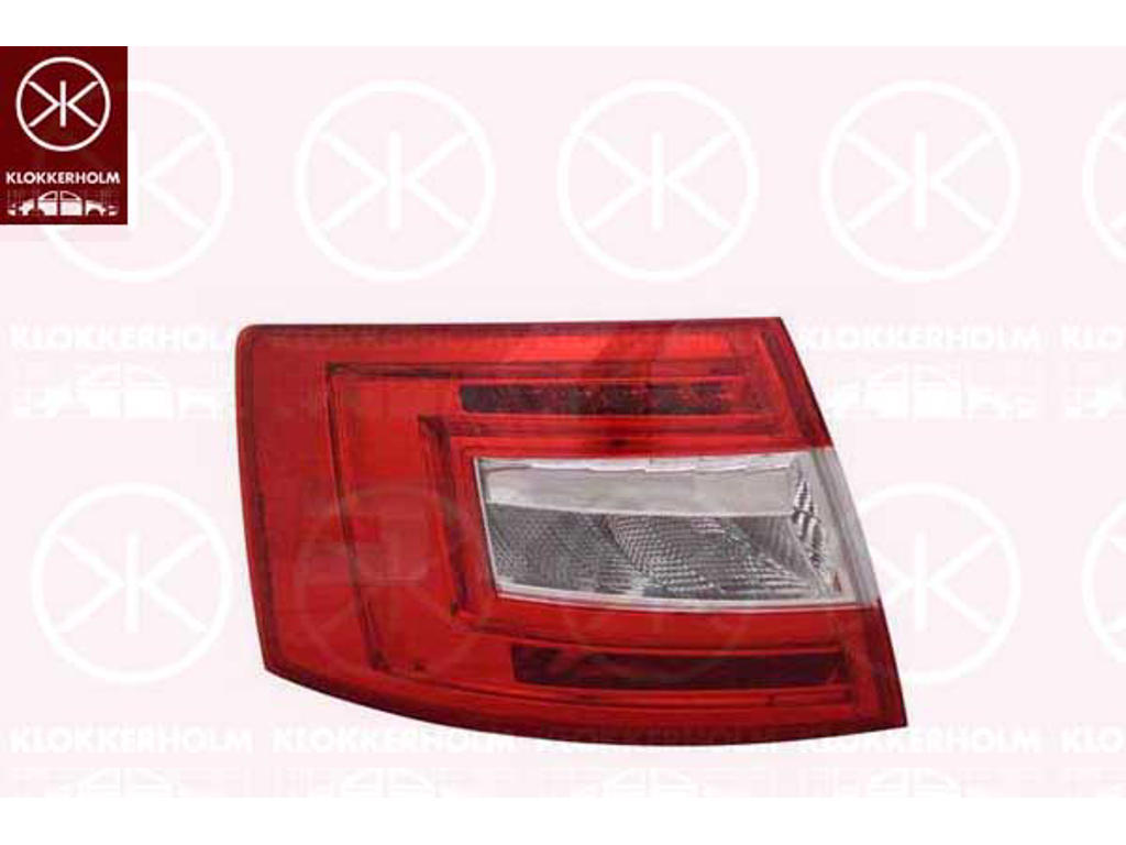 Baglygte, venstre, LED, uden lampeholder, P21W, PY21W, H21W