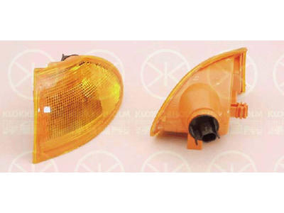 Direction Indicator, without bulb holder, yellow, Left