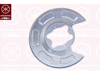 Splash Guard, brake disc, Rear Axle Right, Repair Panel, Diameter 1/Diameter 2 [mm]: 268/75