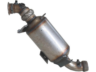 Sot-/partikelfilter, avgassystem, Material: Cordierit (Iolit), med monteringsdelar, Euro 4