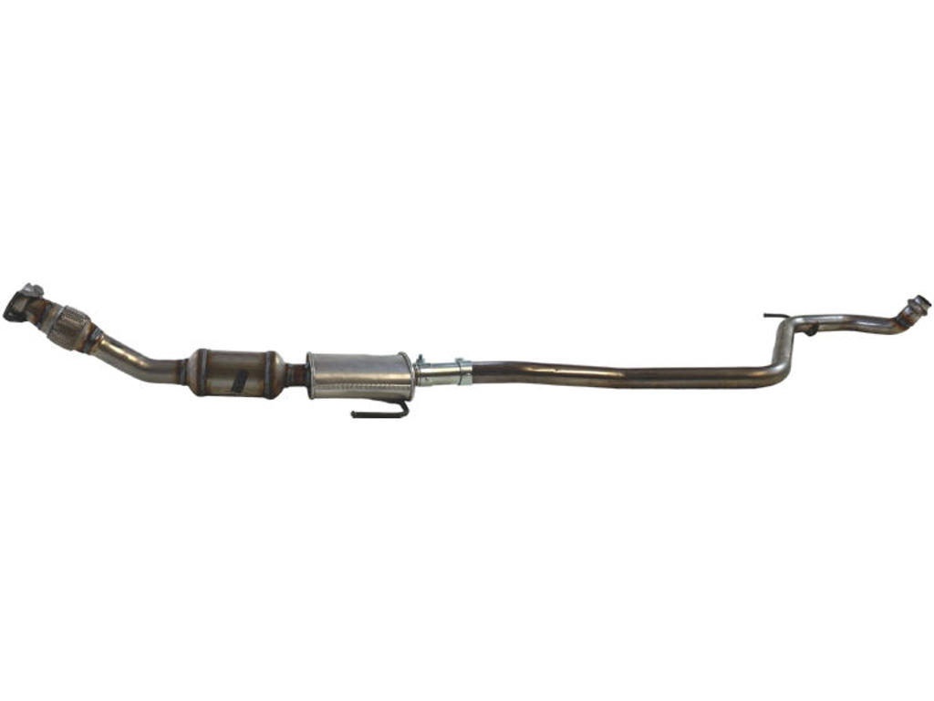Catalytic Converter, with mounting parts, Euro 4