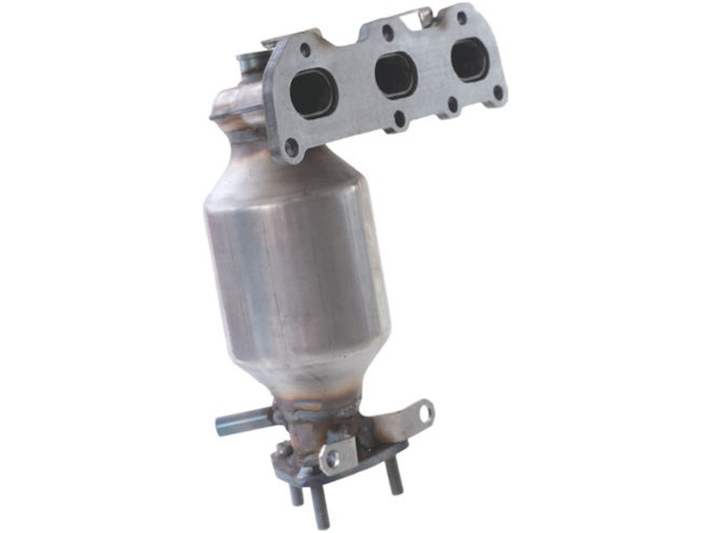 Catalytic Converter, with mounting parts, Euro 4, with environmental seal: 001