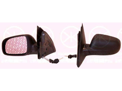 Exterior Mirror, Control: cable pull, Aspherical, Left, Width [mm]: 150, black