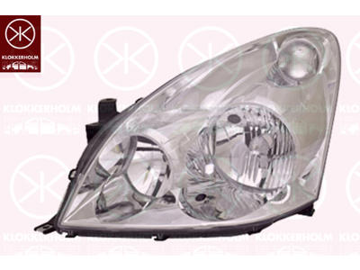 Headlight, HB4/HB3, with motor for headlamp levelling, Left
