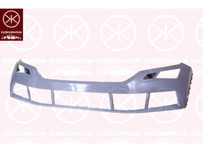Bumper, Front, Smooth, with hole(s) for washer nozzle