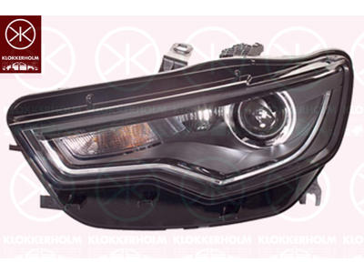 Headlight, Left, Illuminance [lx]: 17.5, Bi-Xenon, D3S/H7, with daytime running light (LED), with dynamic bending light, with motor for headlamp levelling, without control unit for Xenon, Hella