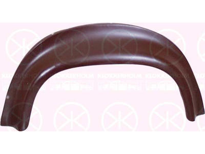 Quarter Panel, Wheel Arch Border, Repair Panel, for dual tyres, Left Rear, Outer section