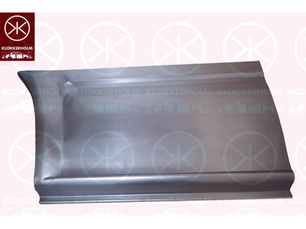 Quarter Panel, Right Front, Lateral Panel, Repair Panel, Axle Distance [mm]: 3300