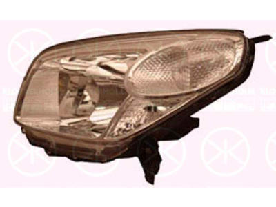 Headlight, H4, for vehicles with headlight levelling, Right, Illuminance [lx]: 17.5