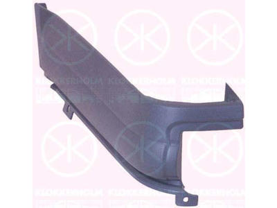 Bumper, for vehicles with back doors, Left Rear, Upper section