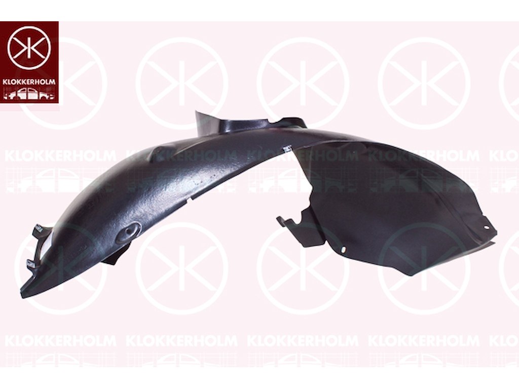 Beklädnad, hjulhus, plast, till höger fram