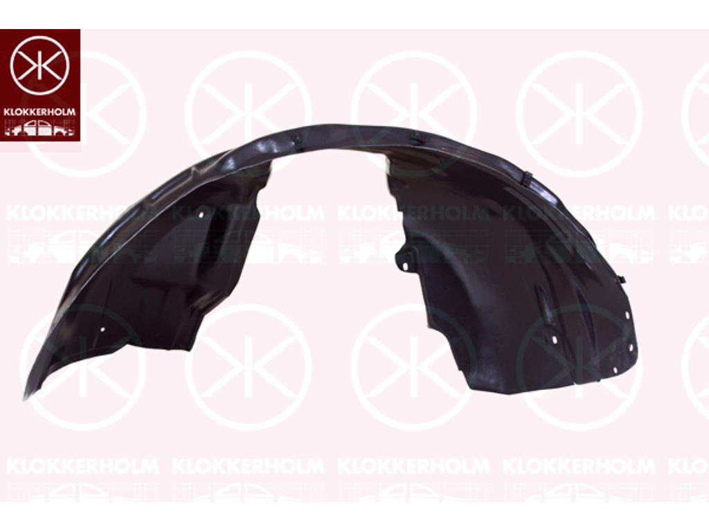 Beklädnad, hjulhus, plast, till höger fram, Utrustningsvariant: AE01, C902