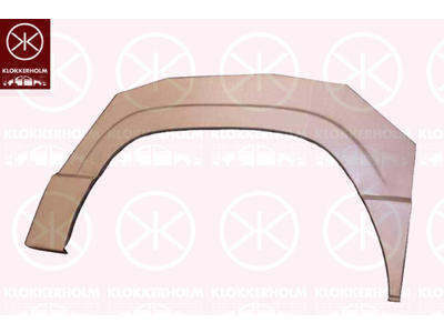 Quarter Panel, Right, Wheel Arch Border, Repair Panel