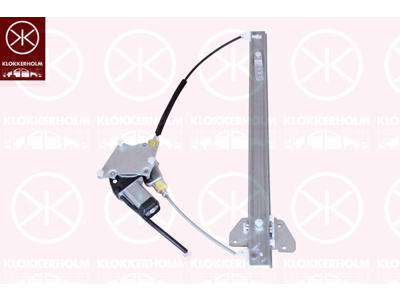 Window Regulator, OE-type, without electric motor, Electric, Right Front