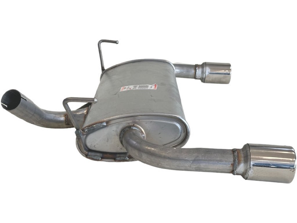 Bagerste lyddæmper, ydeligere nødvendige dele, se tilbehørslisten:  