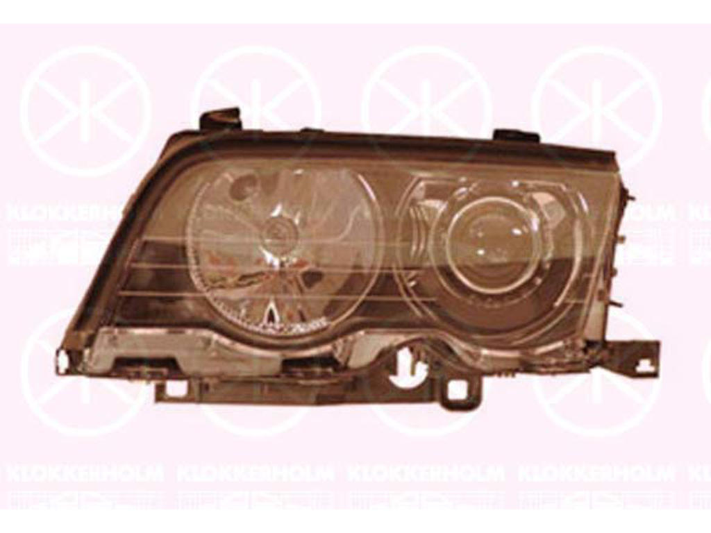 Headlight, Left, Illuminance [lx]: 25, Xenon, Housing Colour: black, with control unit for xenon, with motor for headlamp levelling, D2S/H7, Bosch