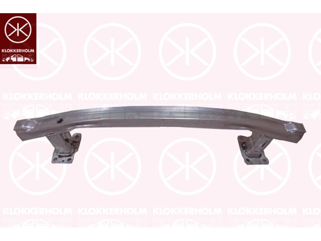 Support, bumper, Steel, Front