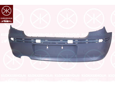 Bumper, w/primer, Rear