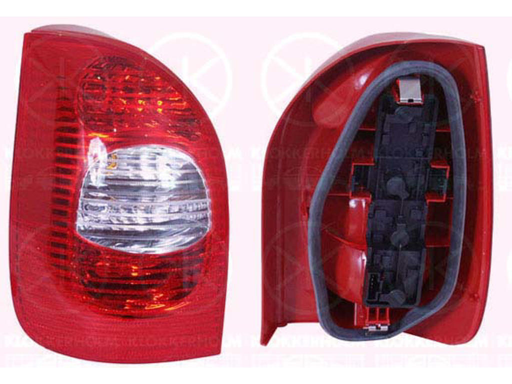 Tail Light Assembly, with bulb holder, Left