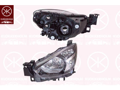 Headlight, Left, Model Year to: 2020, H4, without motor for headlamp levelling