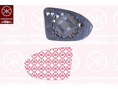 Mirror Glass, exterior mirror, Convex, Right