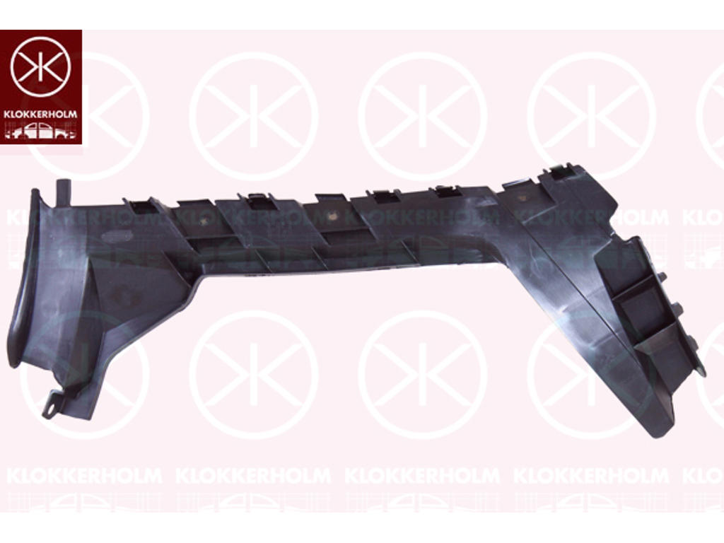 Mounting Bracket, bumper, Plastic, Right Rear