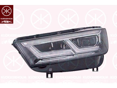 Headlight, Left, LED, Number of light functions: 5, AL