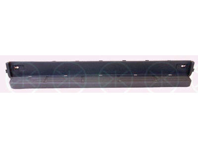 Bumper, for vehicles with step board, Rear, Plastic