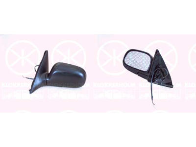 Exterior Mirror, for electric mirror adjustment, Convex, Left