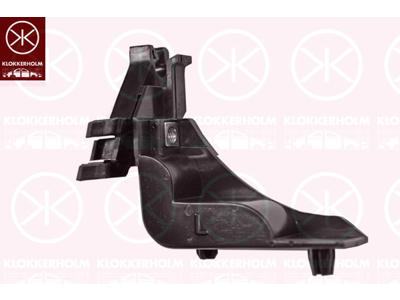 Mounting Bracket, bumper, Plastic, Left Front