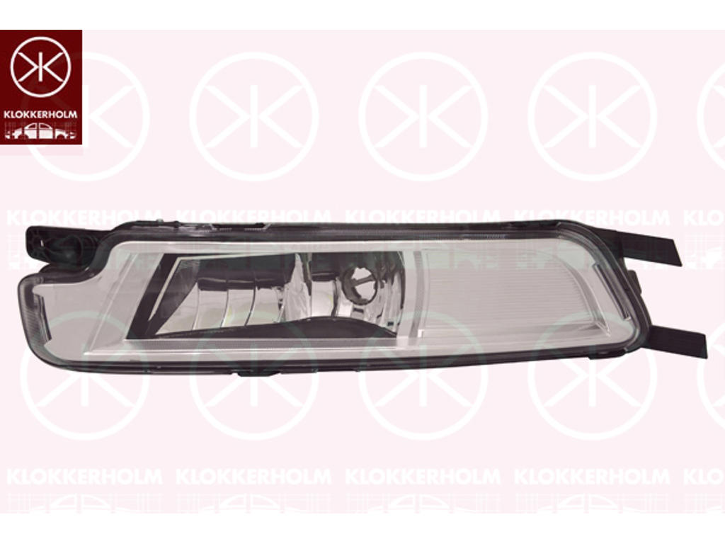 Front Fog Light, Left Front, H8, with cornering light, without bulb holder