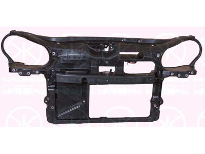 Radiator Support, for vehicles without air conditioning, 430x415, Plastic, Full Body Section