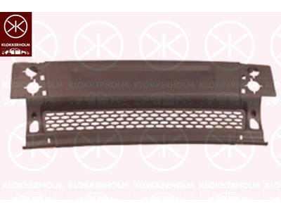 Bumper, Front, grey, Centre Section