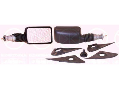 Exterior Mirror, 3/5-drs, Control: cable pull, Plan, Right