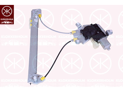 Fönsterhiss, OE-type, med elmotor, med komfortfunktion, elektrisk, vänster bak