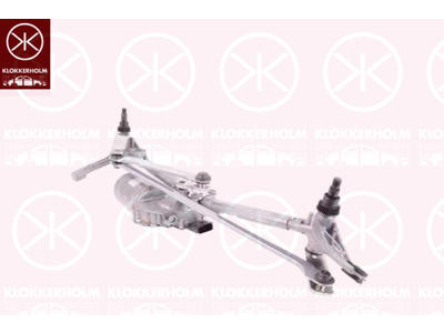 Window Cleaning System, Front, with electric motor, Voltage [V]: 12, for left-hand drive vehicles