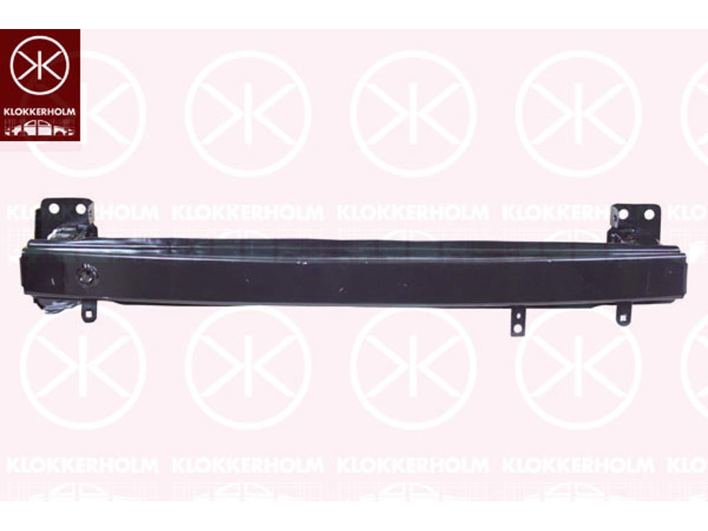 Support, bumper, Steel, Front