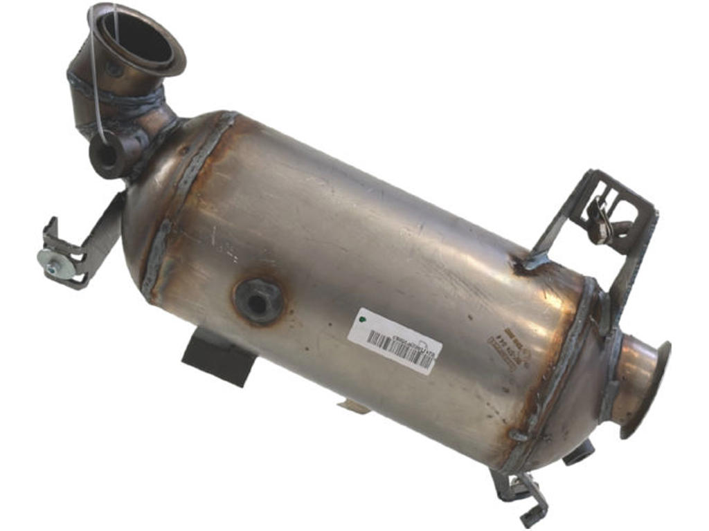 Soot/Particulate Filter, exhaust system, Material: Cordierite, with mounting parts, Euro 5