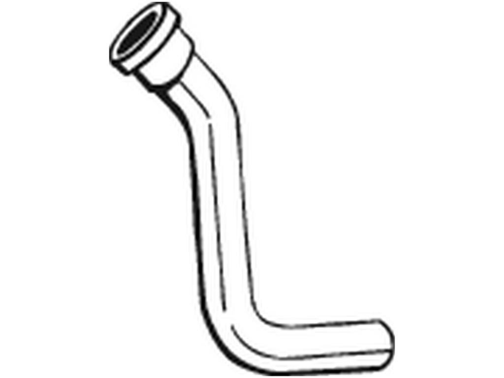 Exhaust Pipe, See accessories list for additionally required parts:  