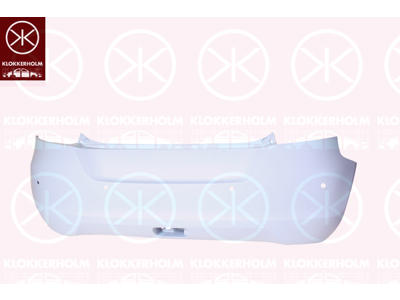 Bumper, for vehicles with park distance control, Rear, not for trim level: SPORT
