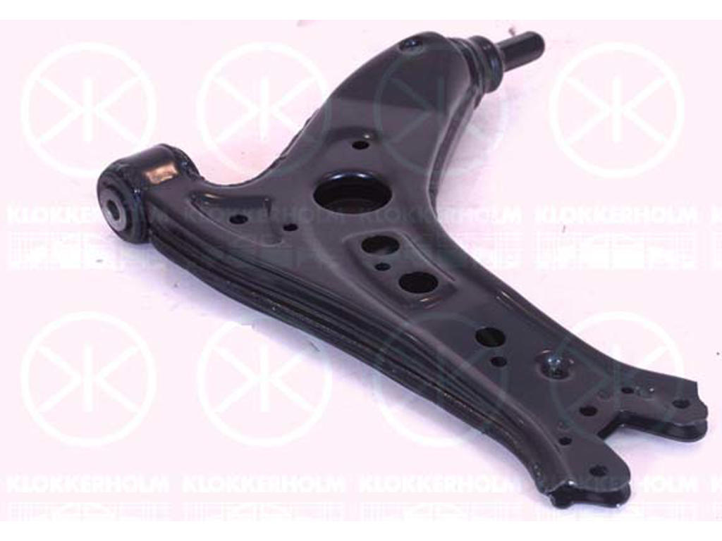 Control/Trailing Arm, wheel suspension, with bush, without ball joint, Front Axle both sides, Control Arm