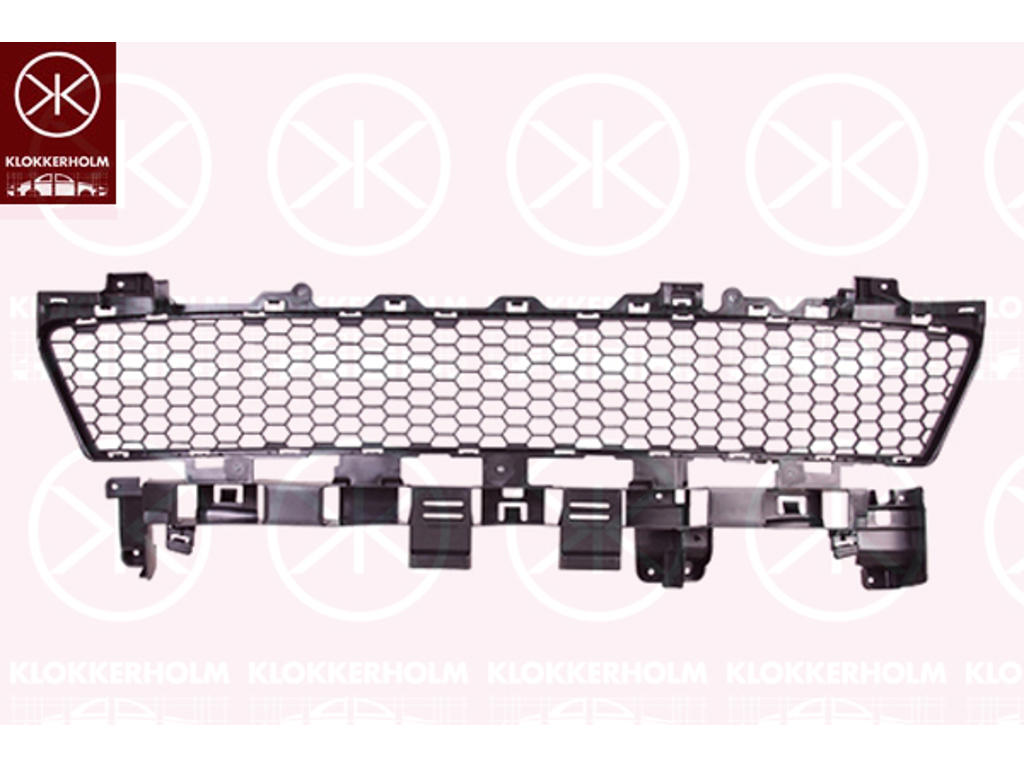Radiator Grille, Front, dark grey