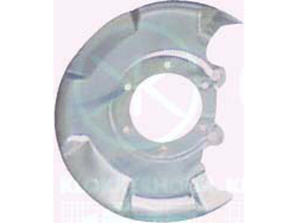 Bromssköld, framaxel vänster, framaxel höger, Diameter 1/diameter 2 [mm]: 273/82, förzinkad