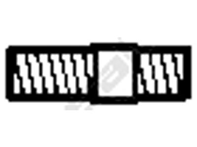 Vis, système déchappement, Filetage: M8, Longueur [mm]: 41