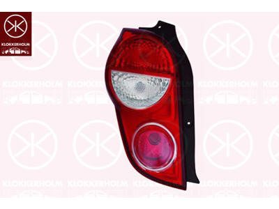 Tail Light Assembly, without bulb holder, Left