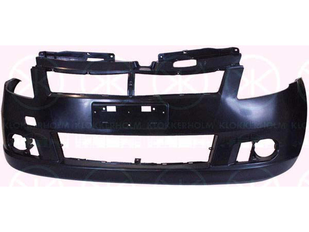 Bumper, Front, black, Vehicle Production Country: Japan, not for trim level: Sport