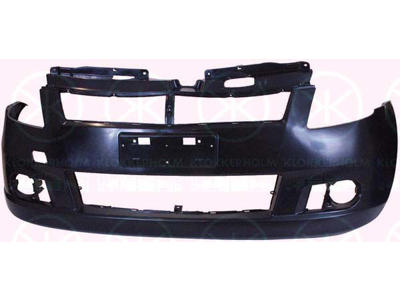 Bumper, Front, black, Vehicle Production Country: Japan, not for trim level: Sport