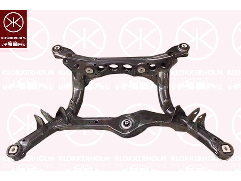 Axle Beam, with bush, Vehicle Equipment: for veh. with all-wheel drive & variable torque distribution, Rear Axle