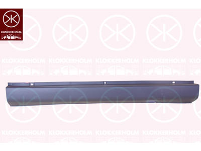 Bumper, Rear, black