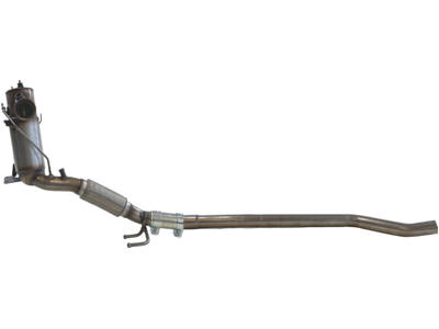 Soot/Particulate Filter, exhaust system, Material: Cordierite, with mounting parts, Euro 5